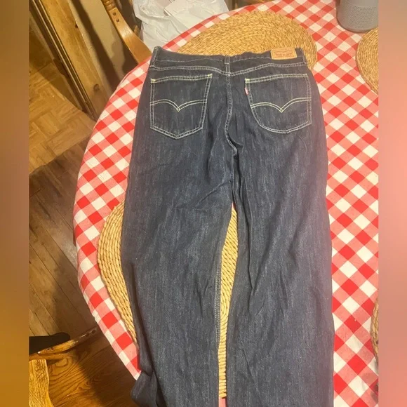 Levi's Indigo Straight-Leg Women's Jeans - Picture 3 of 3